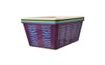 Plastic basket ZEBRA 36,4x25,x14,5 cm