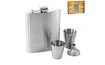 Kapesní lahev s pohárky a nálevkou