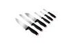 6-Piece Stainless Steel Knife Set - Black Rose Collection
