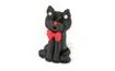 Příležitostná postavička kočička černá s mašličkou