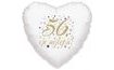 Szív alakú léggömb - 56. születésnap