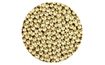Sugar balls soft filled with milk chocolate - gold 5 mm - 200 g