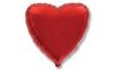 Fólia na balóniky 45 cm Srdce červené