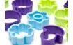 Set of dough cutters - classic biscuit shapes plain