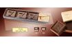 Promotional chocolate message 4x6g with your design/logo – from 500 pcs