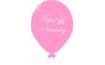 Team bride balloon pink