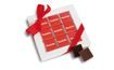 Promotional chocolate set 18x5g (9x5g) with ribbon featuring your design/logo – from 250 pcs
