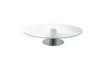 Serving tray - rotating cake stand - glass steel - dia. 30 cm
