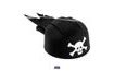 Children's Pirate Hat with Skull - Black