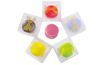 Transparent clear box for macaroons, pralines, minidonuts - 10 pcs