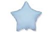 Light Blue Star Foil Balloon 45 cm