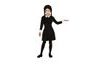 Detský kostým Wednesday - Rodina Addamsovcov - Halloween - vel. 7-9 rokov