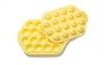 Silicone mould for 18x cake pops yellow