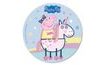Edible Paper Peppa Pig and Unicorn 20 cm