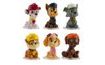 Paw patrol cake figure - plastic - 4cm - 6pcs