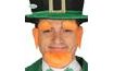 Orange Beard, Sideburns, and Eyebrows St. Patrick