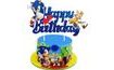 Happy Birthday Sonic Cake Toppers (Pack of 5) - Cakesicq