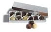 Promotional chocolate bar box (12 pcs) – 132g, ribbon with your design/logo – from 100 pcs