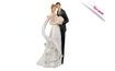 Pár novomanželů 21 cm - svatební figurky na dort