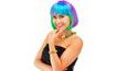 Rainbow Bob Wig