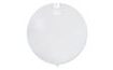 Balón latex 80 cm - bílý 1 ks