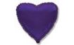 Balloon foil 45 cm Heart purple