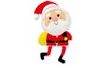 Balón foliový Happy Santa - Mikuláš - Vánoce - 102 cm
