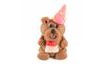 3D figúrka 60 g (narodeninový medvedík s ružovou čiapkou)
