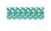 Green Chrome Balloon Garland 3 m
