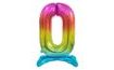 Balloon foil numbers DUH on base, 74 cm - 0