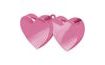 Pink Heart-Shaped Balloon Weights