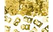 Metalické konfety číslo 60 - zlaté - 15 g