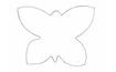 Vykrajovátko - Motýl špičatý velký