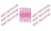 Wedding Confetti 60 cm 6 pcs PINK PETALS