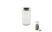 Glass Spice Jar with Chrome Lid, 1 pc