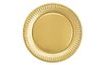 Arany parti tányér 23 cm - 6 db