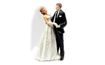 Menyasszony és vőlegény tánc 18cm - esküvői torta figura