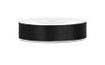 Satin black ribbon 12mm/25m
