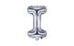 Balloon foil letter "I", 35 cm, silver (NELZE PLNIT HELIEM)