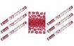 Wedding Confetti 60 cm 6 pcs RED PETALS