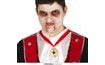Zlatý medailon Drákula - upír - vampír - Halloween