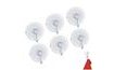 Hook with suction cup 6pcs