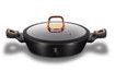 Roasting Pan with Lid and Marble Surface 28 cm - Black Rose Collection