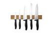 6-Piece Knife Set with Magnetic Holder - Black Rose Collection