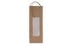 Gift Bag with Window for Wine 12.5x9x35 cm BOTTLE