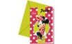 Minnie Fashion Invitations 6 pcs