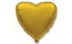 45 cm Golden Heart Foil Balloon