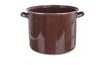 Brown enamel pot - 40 l