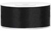 Black ribbon 25 mm x 25 m (1 pc)