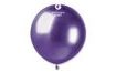 Balónek chromovaný 48 cm – lesklý fialový 1KS